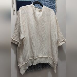 Urban Outfitters - Women's Oversized Cream Top, Size Small